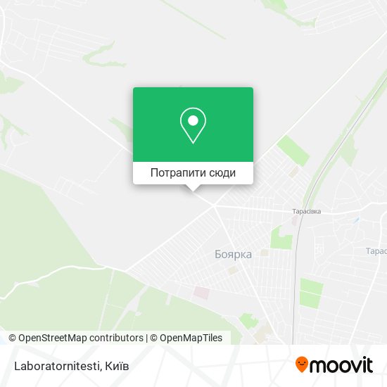 Карта Laboratornitesti