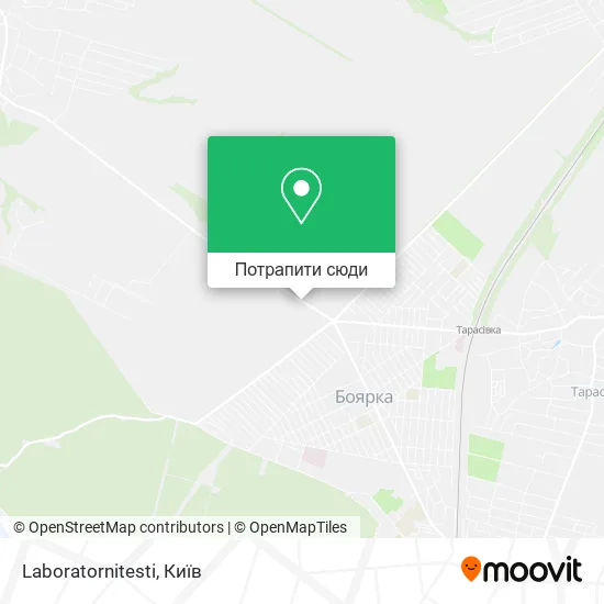 Карта Laboratornitesti