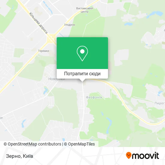 Карта Зерно