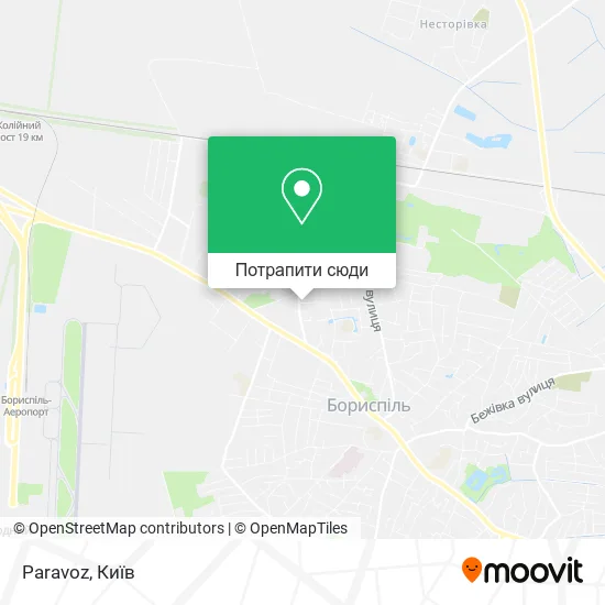 Карта Paravoz