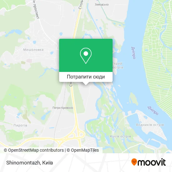 Карта Shinomontazh