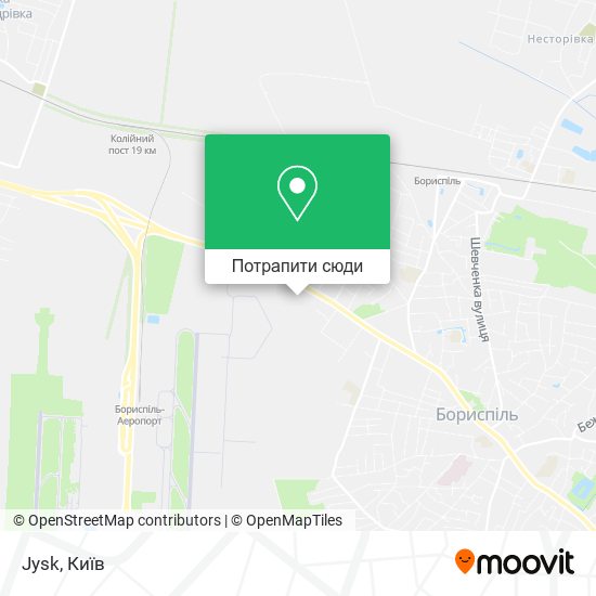 Карта Jysk