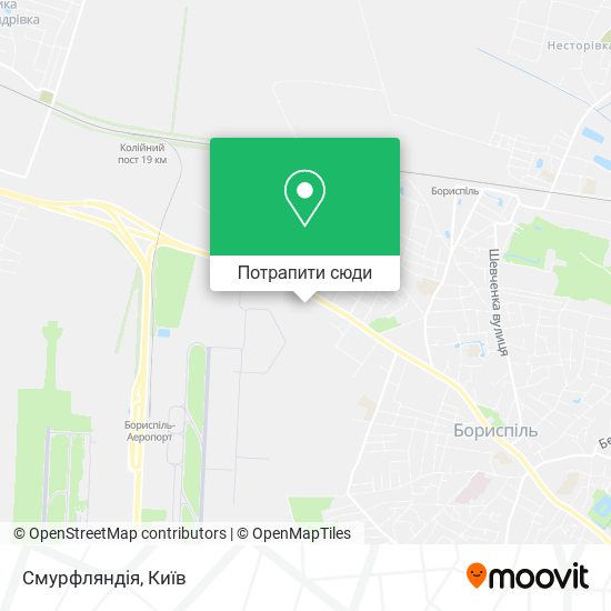 Карта Смурфляндія