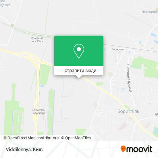 Карта Viddilennya