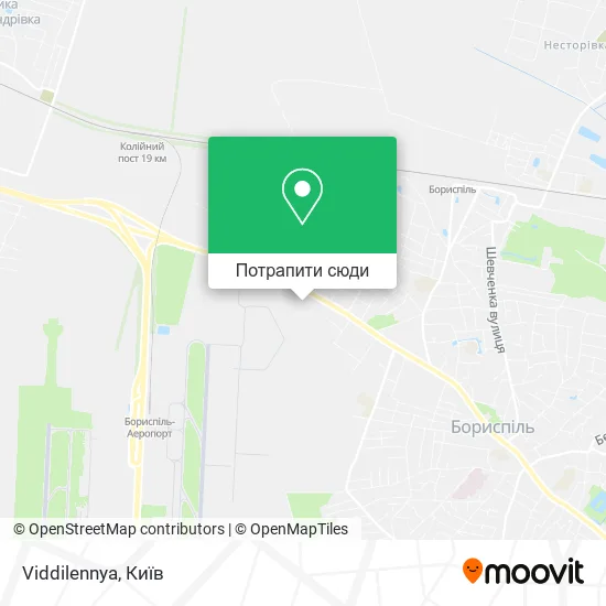 Карта Viddilennya