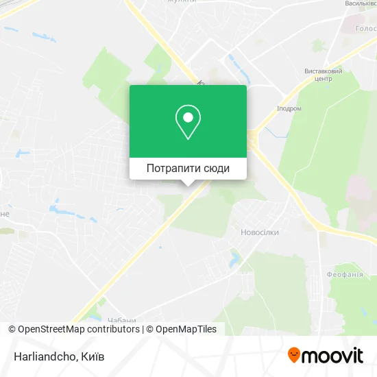 Карта Harliandcho