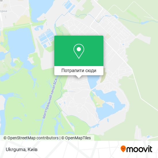 Карта Ukrguma