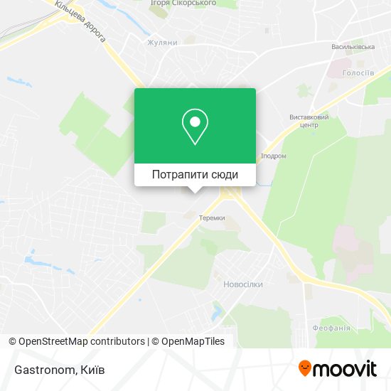 Карта Gastronom