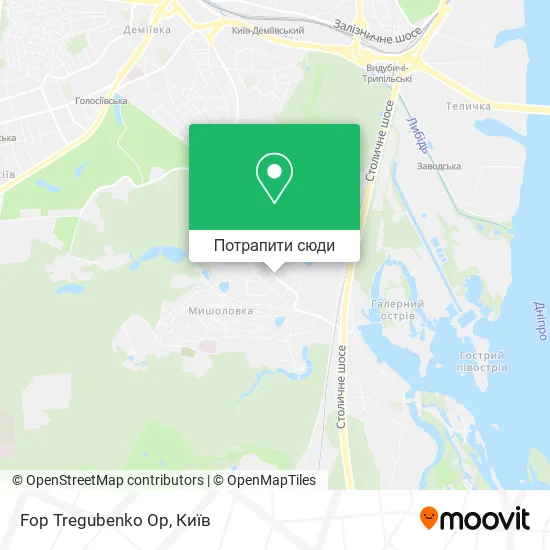 Карта Fop Tregubenko Op