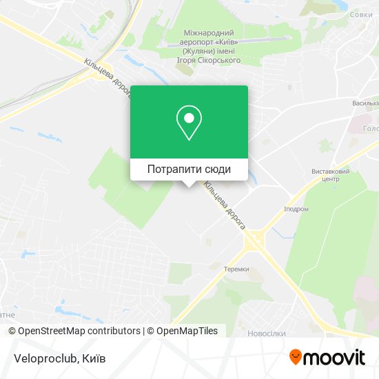Карта Veloproclub