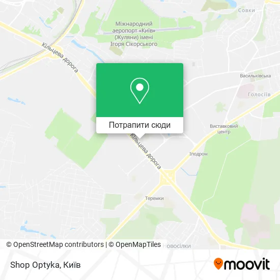 Карта Shop Optyka