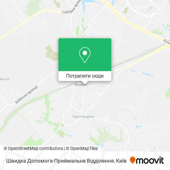 Карта Швидка Допомога-Приймальне Відділення