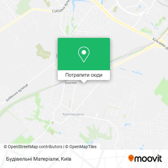 Карта Будівельні Матеріали