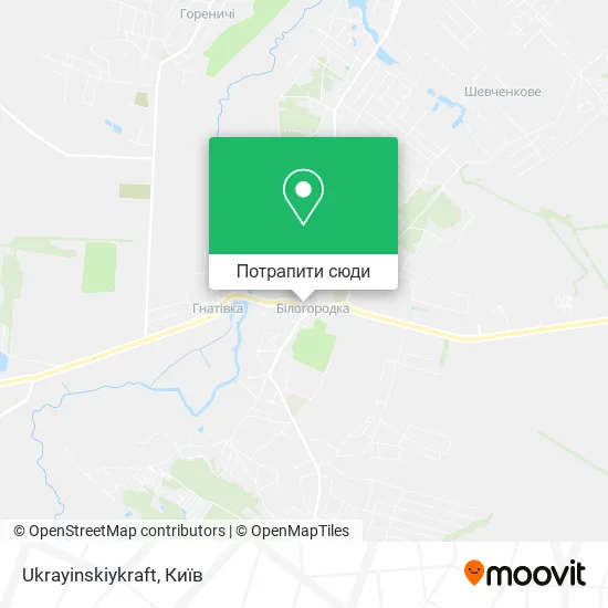 Карта Ukrayinskiykraft