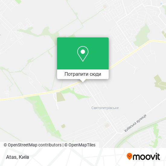 Карта Atas