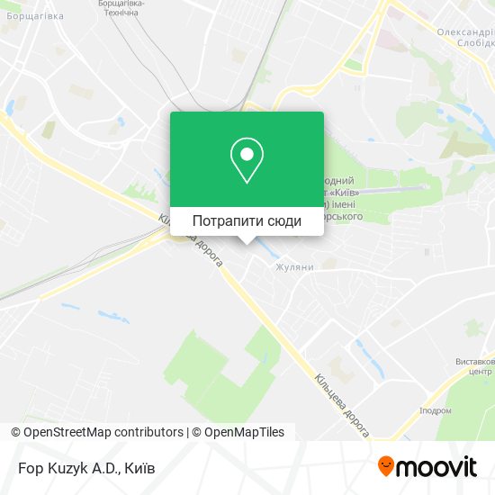Карта Fop Kuzyk A.D.