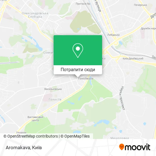 Карта Aromakava