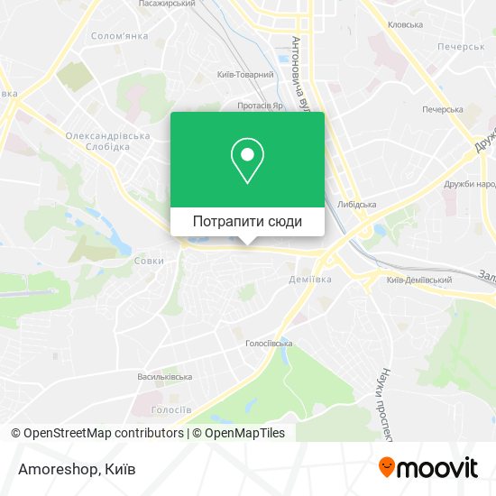Карта Аmoreshop