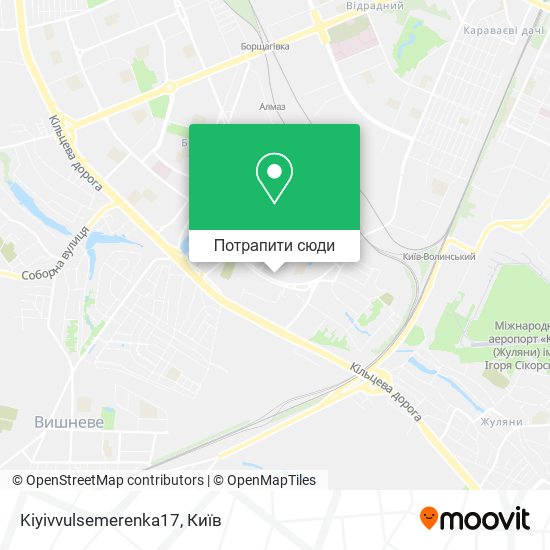 Карта Kiyivvulsemerenka17