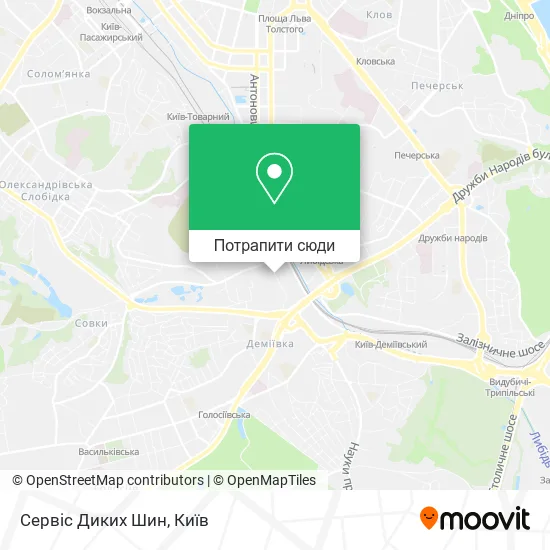 Карта Сервіс Диких Шин