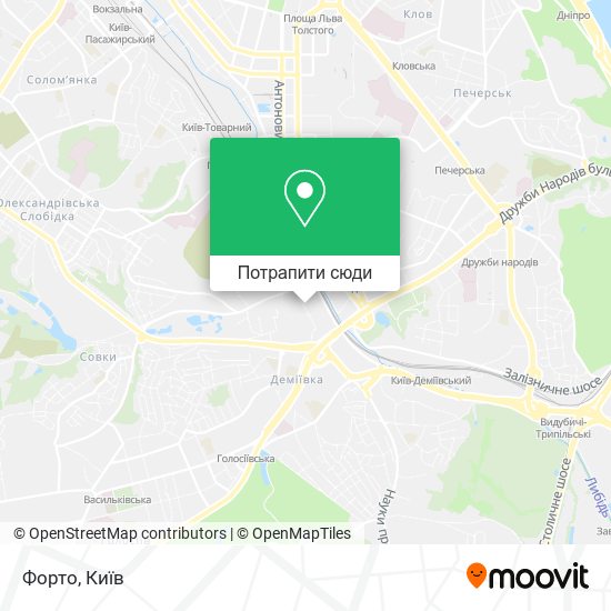 Карта Форто