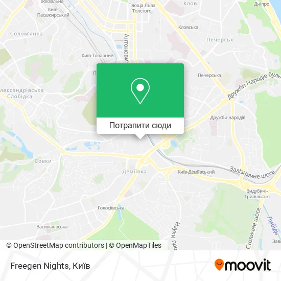 Карта Freegen Nights
