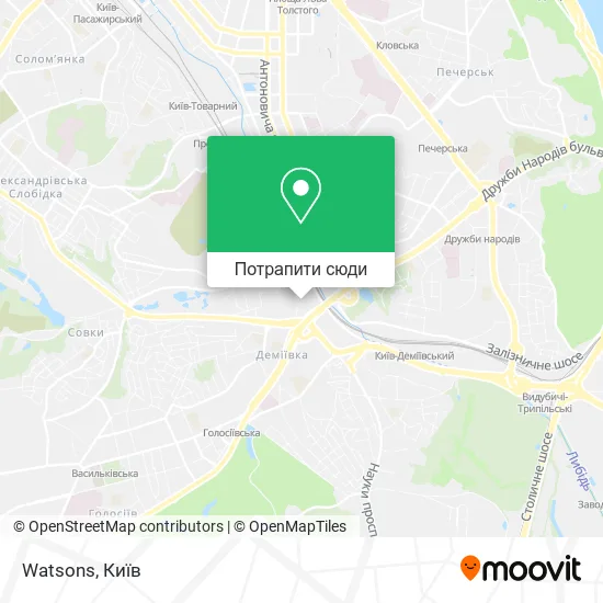 Карта Watsons