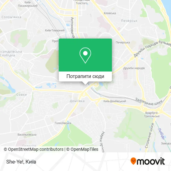 Карта She-Ye!