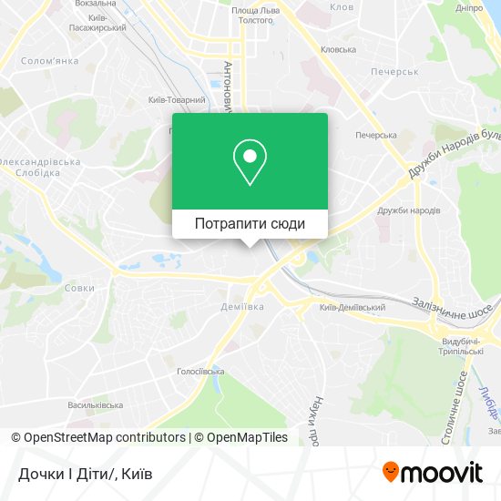 Карта Дочки І Діти/