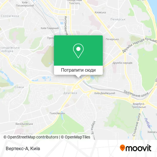 Карта Вертекс-А