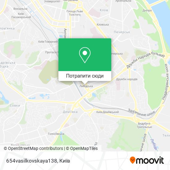 Карта 654vasilkovskaya138