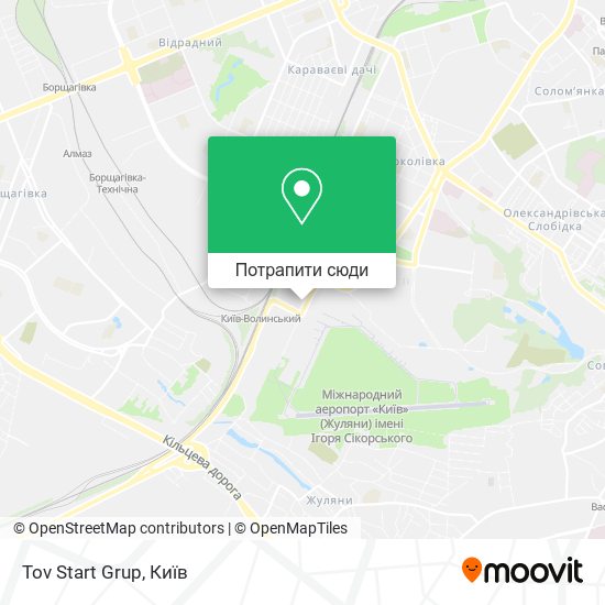 Карта Tov Start Grup