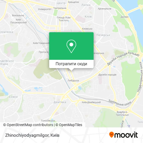 Карта Zhinochiyodyagmilgor