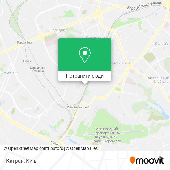 Карта Катран