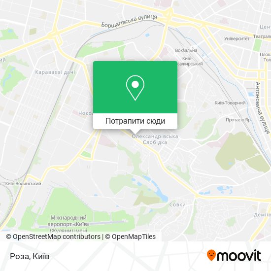 Карта Роза