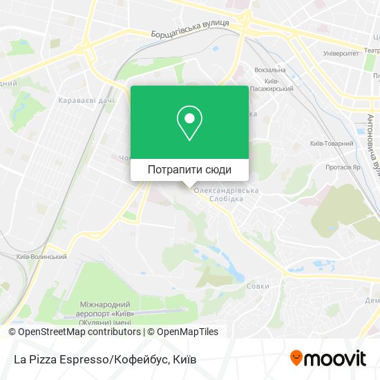Карта La Pizza Espresso/Кофейбус