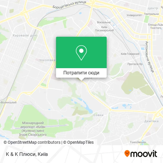 Карта K & K Плюси