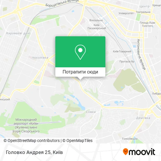 Карта Головко Андрея 25