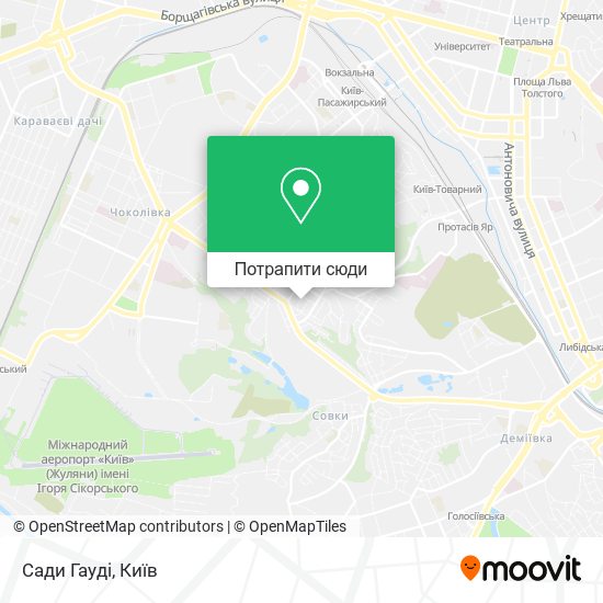 Карта Сади Гауді