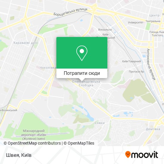 Карта Швея