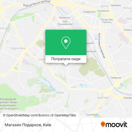 Карта Магазин Подарков