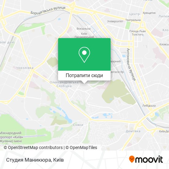 Карта Студия Маникюра