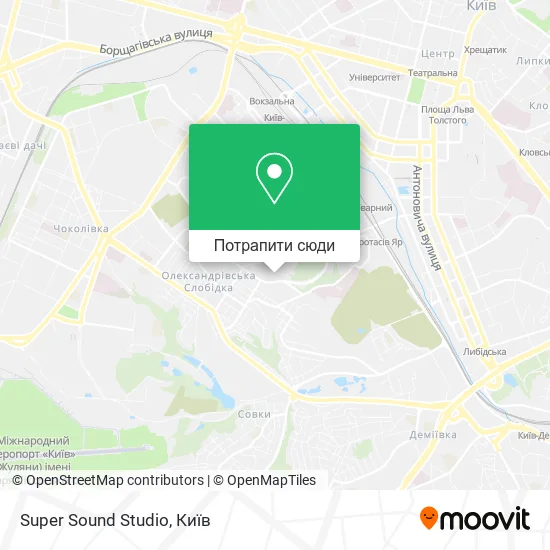 Карта Super Sound Studio