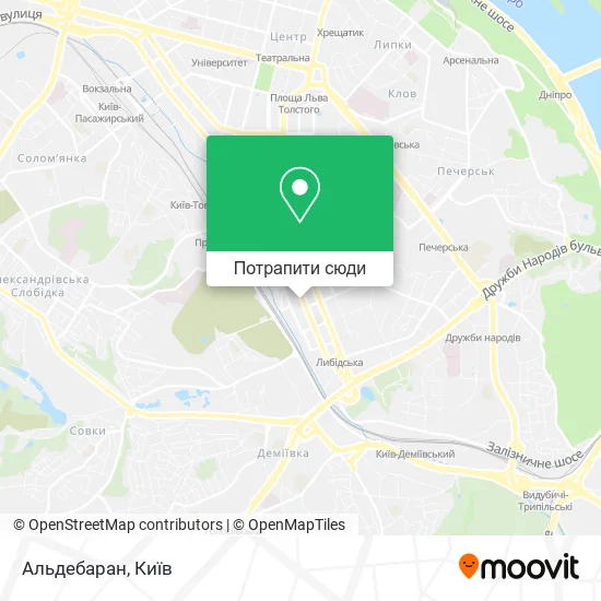 Карта Альдебаран