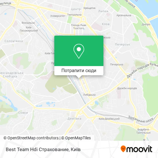 Карта Best Team Hdi Страхование