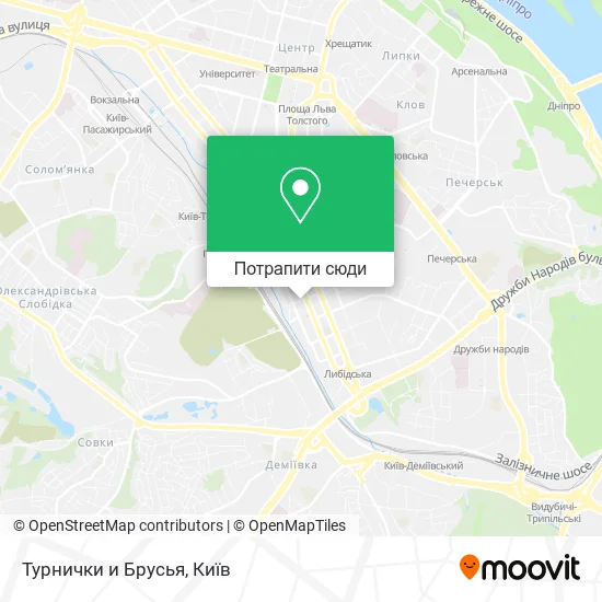 Карта Турнички и Брусья