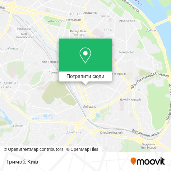 Карта Тримоб