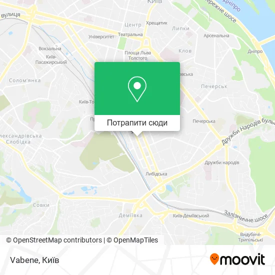Карта Vabene
