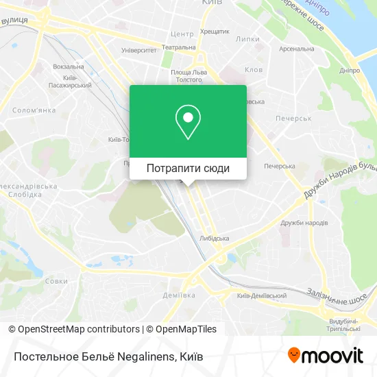Карта Постельное Бельё Negalinens