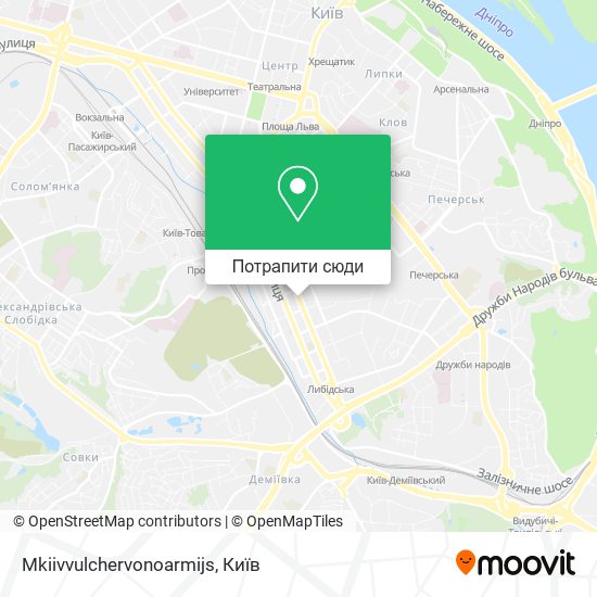 Карта Mkiivvulchervonoarmijs